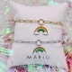 Bracciale Marlù pendente Arcobaleno