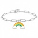 Bracciale Marlù pendente Arcobaleno