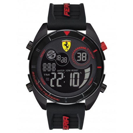 Orologio Ferrari digitale Forza Nero